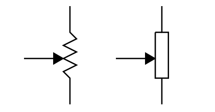 多種電阻器形狀的電位器符號有哪些，電阻電位器的原理圖接線法？