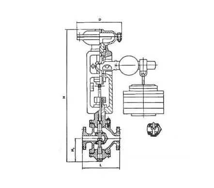 自力式調節閥原理是利用閥門元件運作？